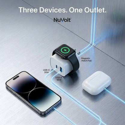 NuVolt™ 3-in-1 Charger